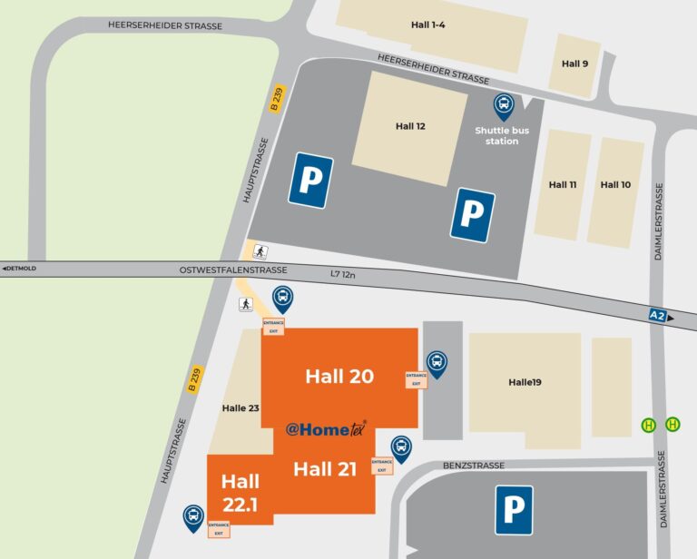 Parking Hometex Bad Salzuflen